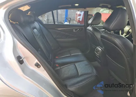 2014 Infiniti Q50 Hybrid Premium из США, поврежденный, VIN JN1AV7AP2EM690508